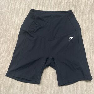 Gymshark Women's Navy Blue  Athletic Shorts